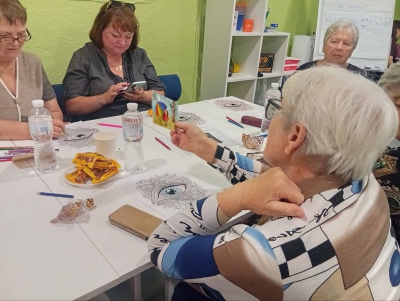 Community wellbeing and social support event at Velyka Oleksandrivka Library